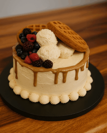 Dog Cake: Woofle Cake