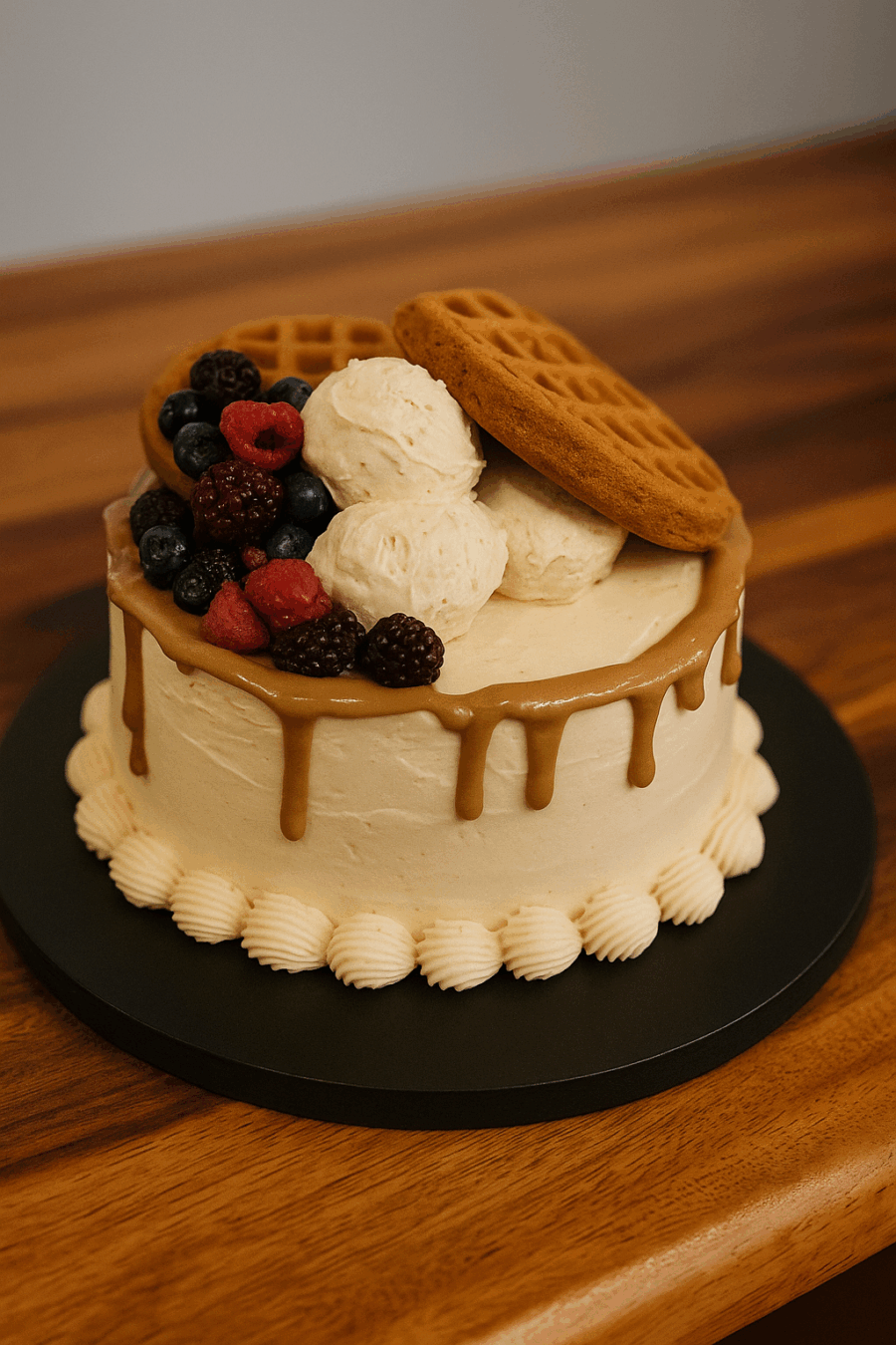 Dog Cake: Woofle Cake